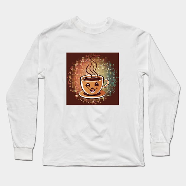 Coffee shirt Long Sleeve T-Shirt by Signum